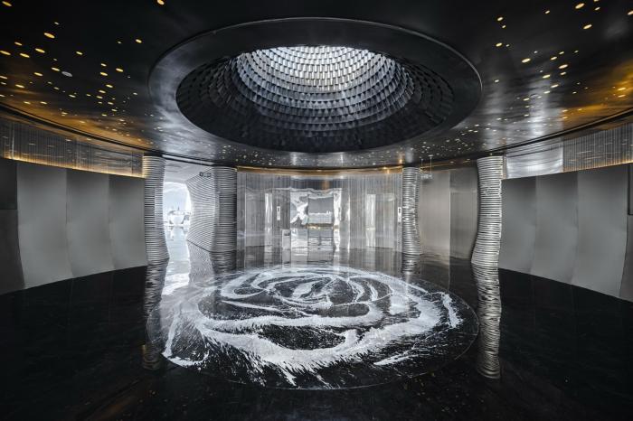 BIM建筑|场域空间与艺术镜像:世茂 · 浪花艺术馆 / 北京日清建筑设计 BIM建筑|场域空间与艺术镜像:世茂 · 浪花艺术馆 / 北京日清建筑设计