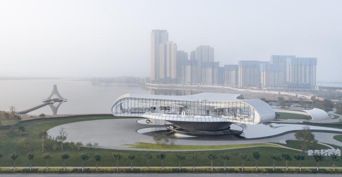 BIM建筑|场域空间与艺术镜像:世茂 · 浪花艺术馆 / 北京日清建筑设计 BIM建筑|场域空间与艺术镜像:世茂 · 浪花艺术馆 / 北京日清建筑设计