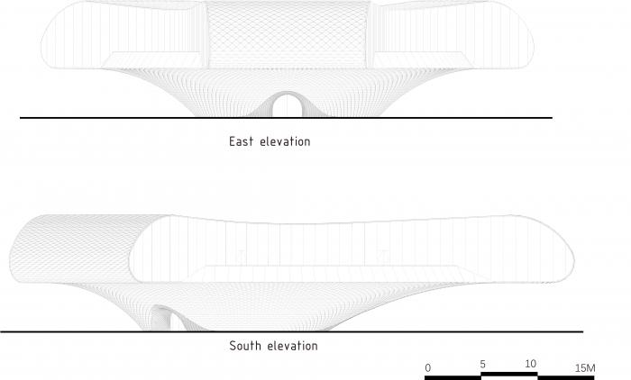 BIM建筑|场域空间与艺术镜像:世茂 · 浪花艺术馆 / 北京日清建筑设计 BIM建筑|场域空间与艺术镜像:世茂 · 浪花艺术馆 / 北京日清建筑设计