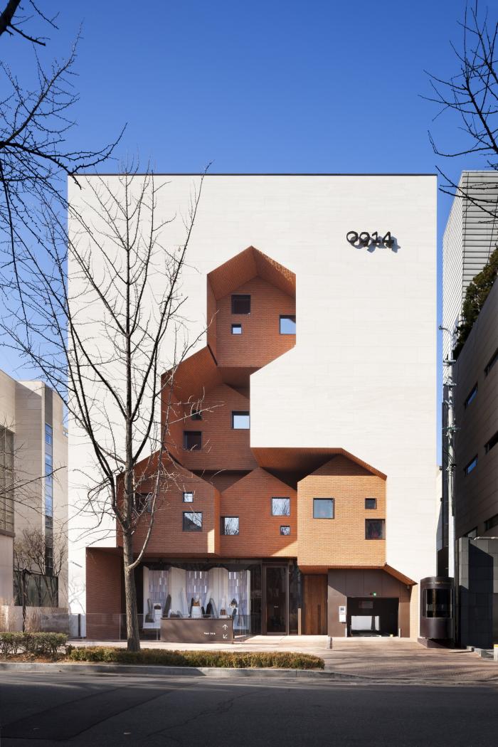 BIM建筑|村庄小房子堆砌于白色盒子中:韩国0914旗舰店 BIM建筑|村庄小房子堆砌于白色盒子中:韩国0914旗舰店