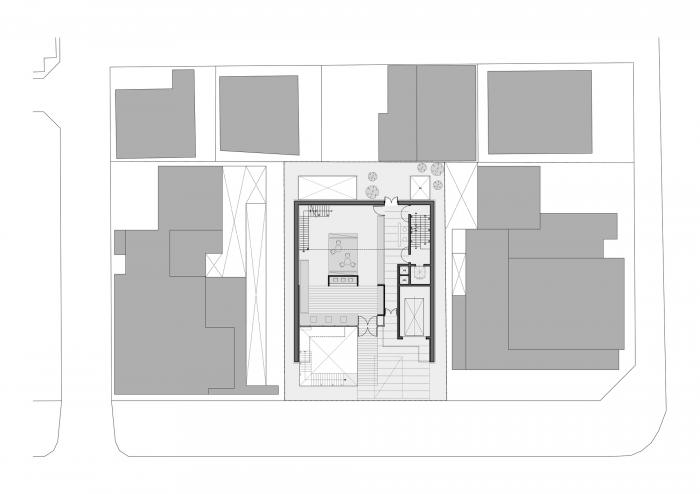 BIM建筑|村庄小房子堆砌于白色盒子中:韩国0914旗舰店 BIM建筑|村庄小房子堆砌于白色盒子中:韩国0914旗舰店