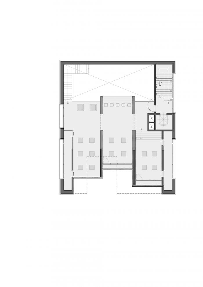 BIM建筑|村庄小房子堆砌于白色盒子中:韩国0914旗舰店 BIM建筑|村庄小房子堆砌于白色盒子中:韩国0914旗舰店