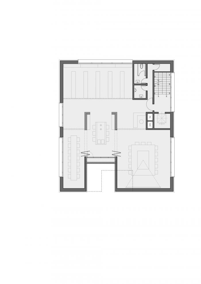 BIM建筑|村庄小房子堆砌于白色盒子中:韩国0914旗舰店 BIM建筑|村庄小房子堆砌于白色盒子中:韩国0914旗舰店