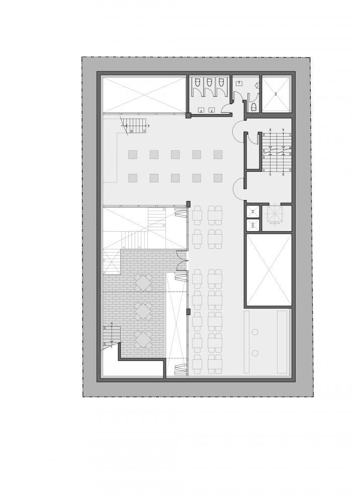 BIM建筑|村庄小房子堆砌于白色盒子中:韩国0914旗舰店 BIM建筑|村庄小房子堆砌于白色盒子中:韩国0914旗舰店