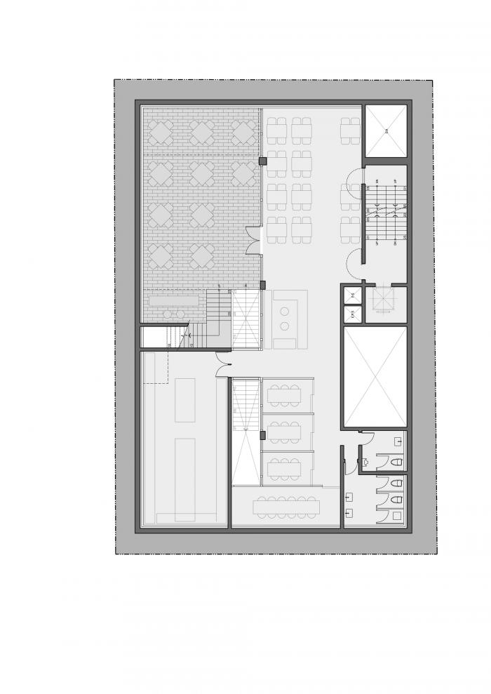 BIM建筑|村庄小房子堆砌于白色盒子中:韩国0914旗舰店 BIM建筑|村庄小房子堆砌于白色盒子中:韩国0914旗舰店