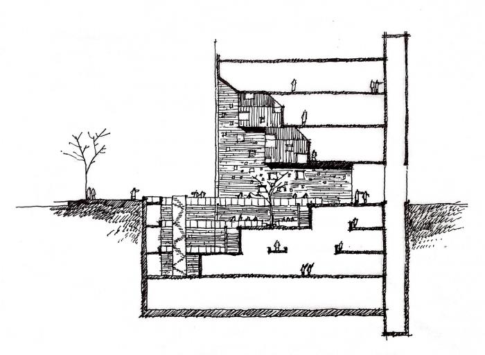 BIM建筑|村庄小房子堆砌于白色盒子中:韩国0914旗舰店 BIM建筑|村庄小房子堆砌于白色盒子中:韩国0914旗舰店