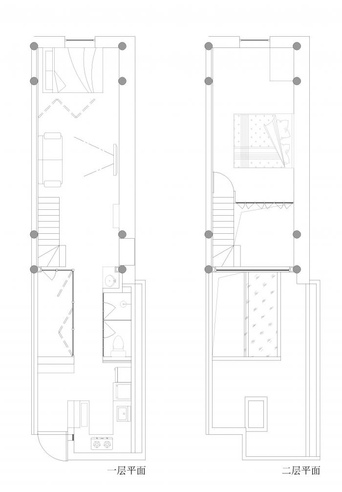 BIM建筑|后海婚房,胡同大杂院里年轻人的居所更新 / 清筑建筑 BIM建筑|后海婚房,胡同大杂院里年轻人的居所更新 / 清筑建筑