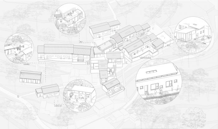 BIM建筑|百美村宿•拉毫石屋 / 原榀建筑事务所 BIM建筑|百美村宿•拉毫石屋 / 原榀建筑事务所