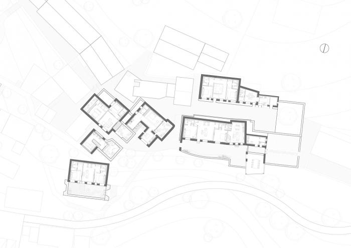 BIM建筑|百美村宿•拉毫石屋 / 原榀建筑事务所 BIM建筑|百美村宿•拉毫石屋 / 原榀建筑事务所