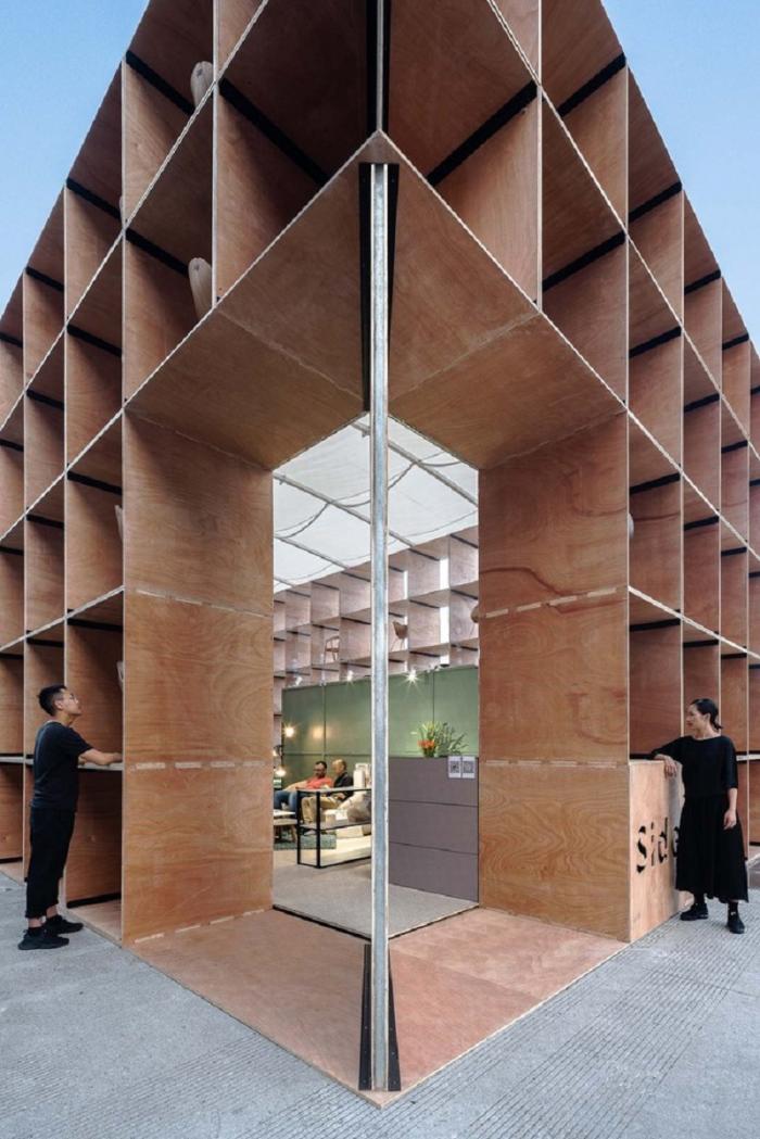 BIM建筑|城市搭建&乡村重生,“低技派”的胶合板的灵活运用 / ROOI BIM建筑|城市搭建&乡村重生,“低技派”的胶合板的灵活运用 / ROOI