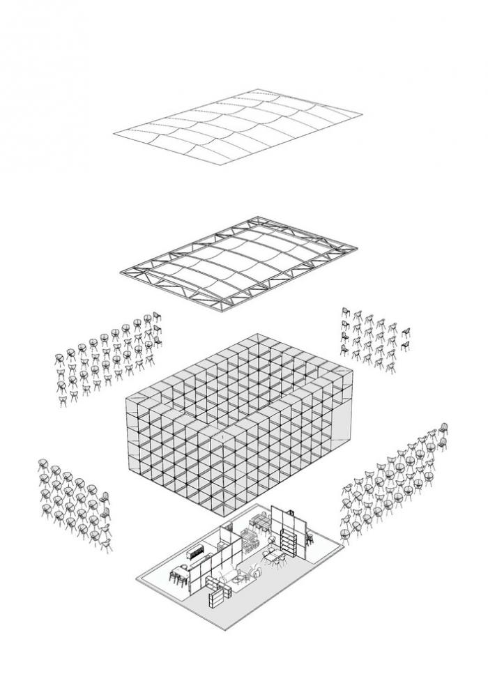 BIM建筑|城市搭建&乡村重生,“低技派”的胶合板的灵活运用 / ROOI BIM建筑|城市搭建&乡村重生,“低技派”的胶合板的灵活运用 / ROOI
