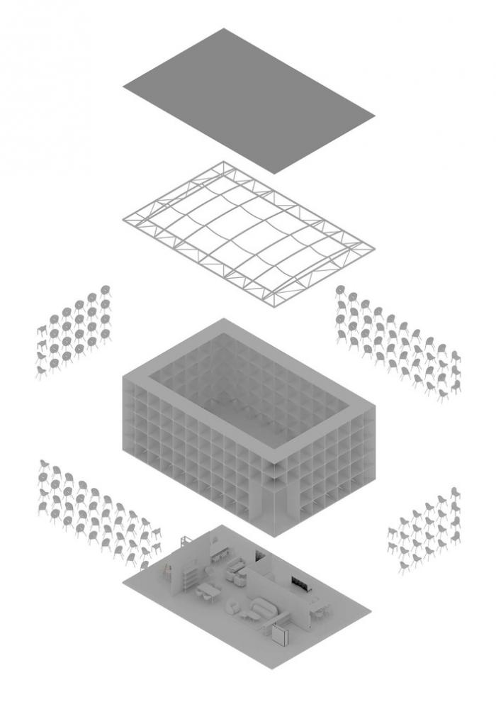 BIM建筑|城市搭建&乡村重生,“低技派”的胶合板的灵活运用 / ROOI BIM建筑|城市搭建&乡村重生,“低技派”的胶合板的灵活运用 / ROOI