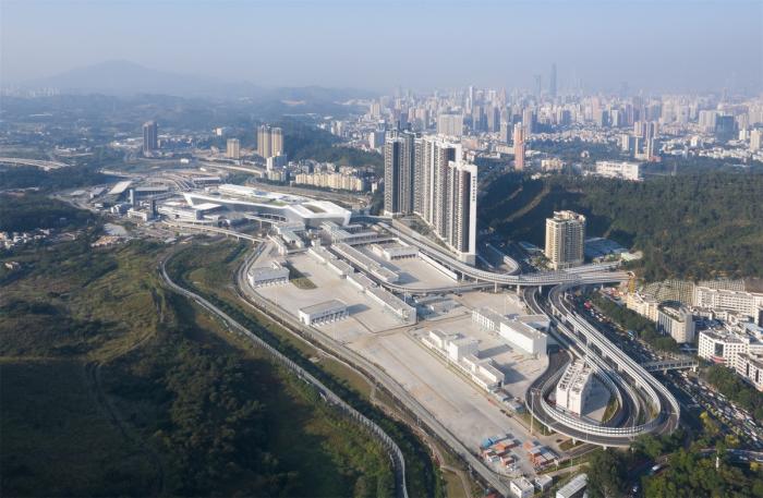 BIM建筑|深圳市莲塘口岸:国内首个“客、货一站式通关”口岸 / 华阳国际设计集团 BIM建筑|深圳市莲塘口岸:国内首个“客、货一站式通关”口岸 / 华阳国际设计集团