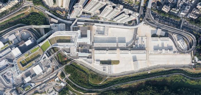 BIM建筑|深圳市莲塘口岸:国内首个“客、货一站式通关”口岸 / 华阳国际设计集团 BIM建筑|深圳市莲塘口岸:国内首个“客、货一站式通关”口岸 / 华阳国际设计集团