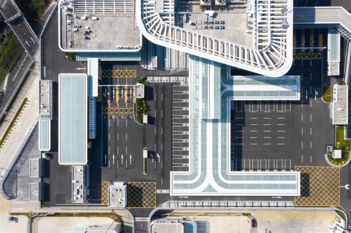 BIM建筑|深圳市莲塘口岸:国内首个“客、货一站式通关”口岸 / 华阳国际设计集团 BIM建筑|深圳市莲塘口岸:国内首个“客、货一站式通关”口岸 / 华阳国际设计集团