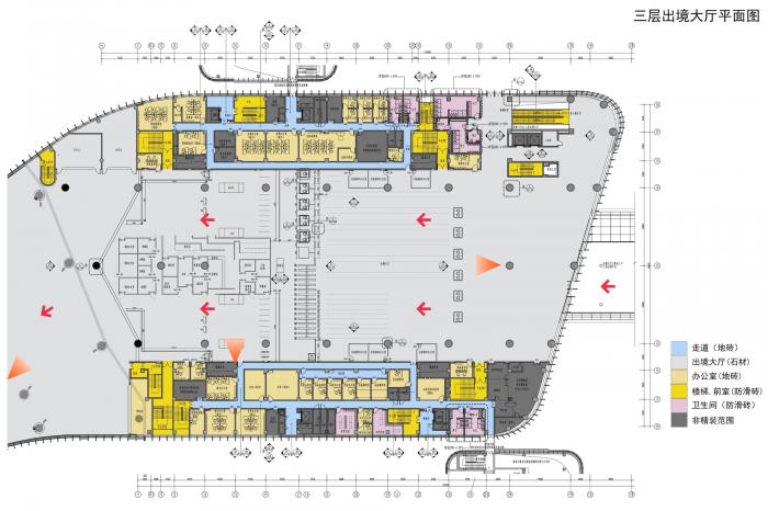 BIM建筑|深圳市莲塘口岸:国内首个“客、货一站式通关”口岸 / 华阳国际设计集团 BIM建筑|深圳市莲塘口岸:国内首个“客、货一站式通关”口岸 / 华阳国际设计集团