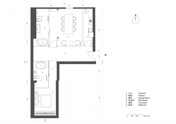 BIM建筑|胡同里的镜面院子 - 宝钞胡同隐院 / DAGA大观建筑 BIM建筑|胡同里的镜面院子 - 宝钞胡同隐院 / DAGA大观建筑