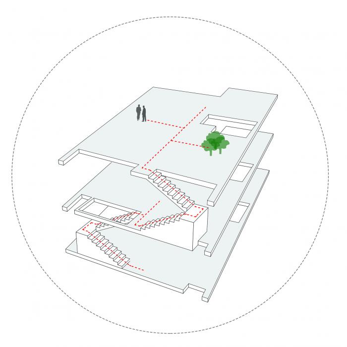 BIM建筑|一座纯粹的几何乌托邦:伊朗办公楼“Zamin” BIM建筑|一座纯粹的几何乌托邦:伊朗办公楼“Zamin”