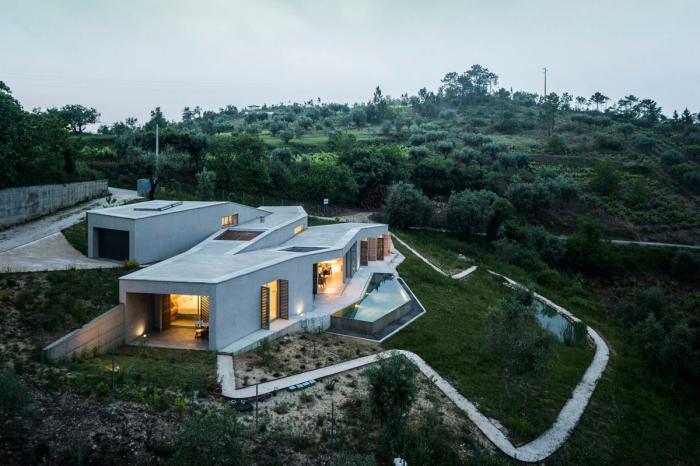 BIM建筑|眺望山谷,一座自由而安静的别墅 BIM建筑|眺望山谷,一座自由而安静的别墅