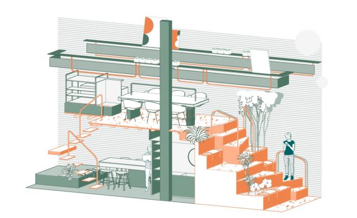 BIM建筑|离宅半米办公空间设计,宁波 / 离宅半米0.5m studio BIM建筑|离宅半米办公空间设计,宁波 / 离宅半米0.5m studio