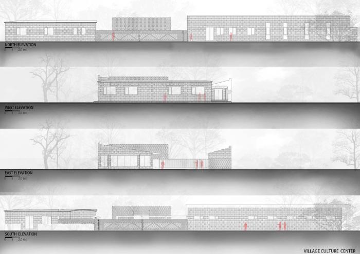 BIM建筑|姜庄村改造 / 袁野建筑工作室 BIM建筑|姜庄村改造 / 袁野建筑工作室