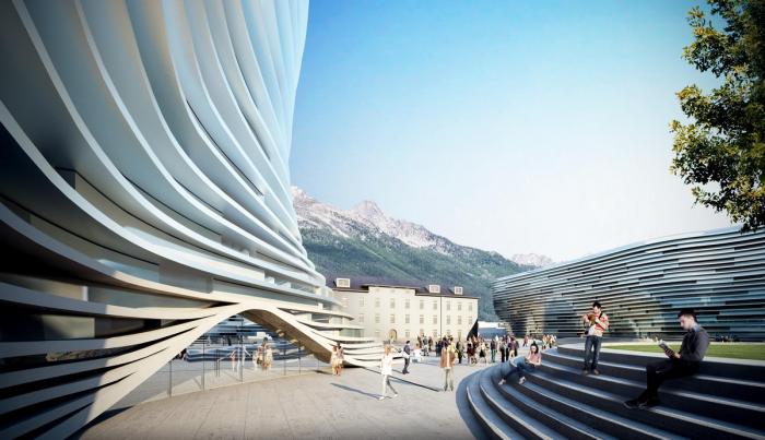 BIM建筑|瓦莱达奥斯塔大学新校区,意大利 / MC A 建筑事务所+Pession Studio Associato BIM建筑|瓦莱达奥斯塔大学新校区,意大利 / MC A 建筑事务所+Pession Studio Associato