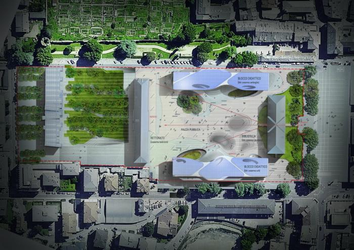 BIM建筑|瓦莱达奥斯塔大学新校区,意大利 / MC A 建筑事务所+Pession Studio Associato BIM建筑|瓦莱达奥斯塔大学新校区,意大利 / MC A 建筑事务所+Pession Studio Associato