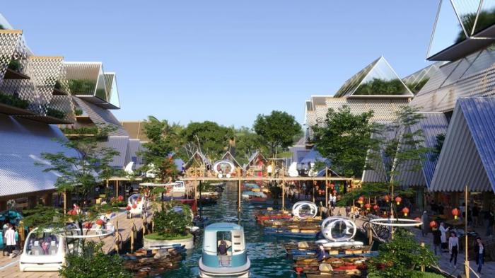 BIM建筑|BIG联手Hijjas和Ramboll为马来西亚槟城南岛打造生物多样性城市 BIM建筑|BIG联手Hijjas和Ramboll为马来西亚槟城南岛打造生物多样性城市