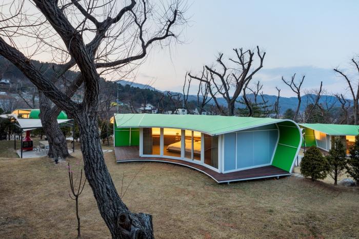 BIM建筑|“魅力绿林”度假村,韩国 / ArchiWorkshop BIM建筑|“魅力绿林”度假村,韩国 / ArchiWorkshop