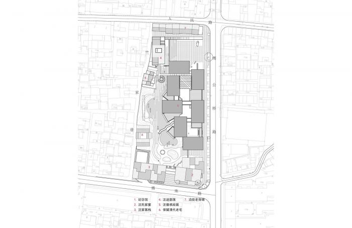 BIM建筑|汪曾祺纪念馆文化特色街区 / 同济大学建筑设计研究院 BIM建筑|汪曾祺纪念馆文化特色街区 / 同济大学建筑设计研究院