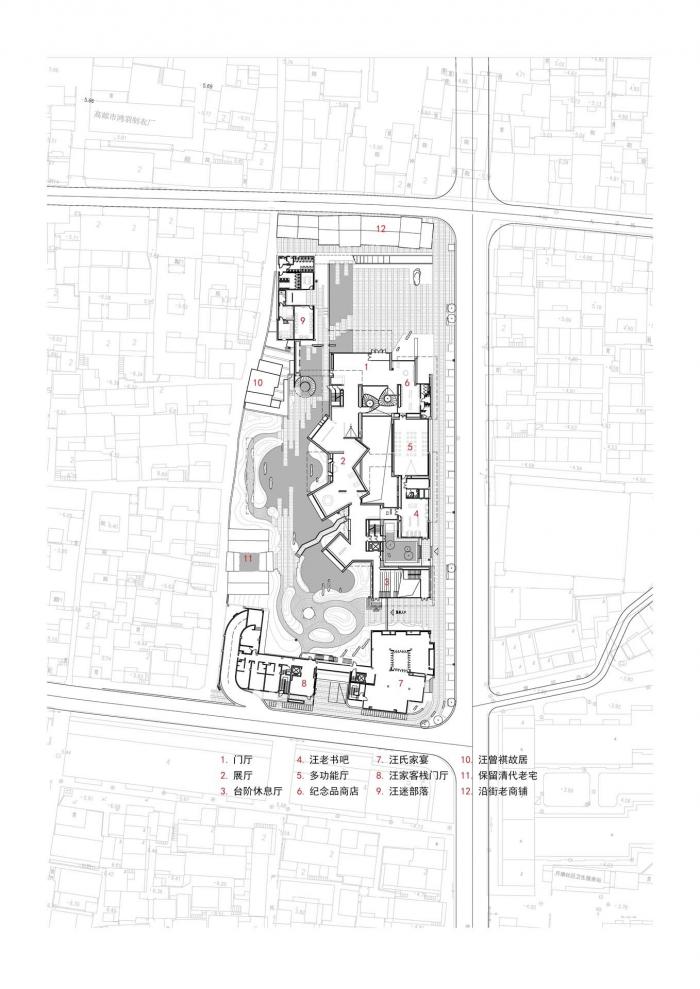 BIM建筑|汪曾祺纪念馆文化特色街区 / 同济大学建筑设计研究院 BIM建筑|汪曾祺纪念馆文化特色街区 / 同济大学建筑设计研究院