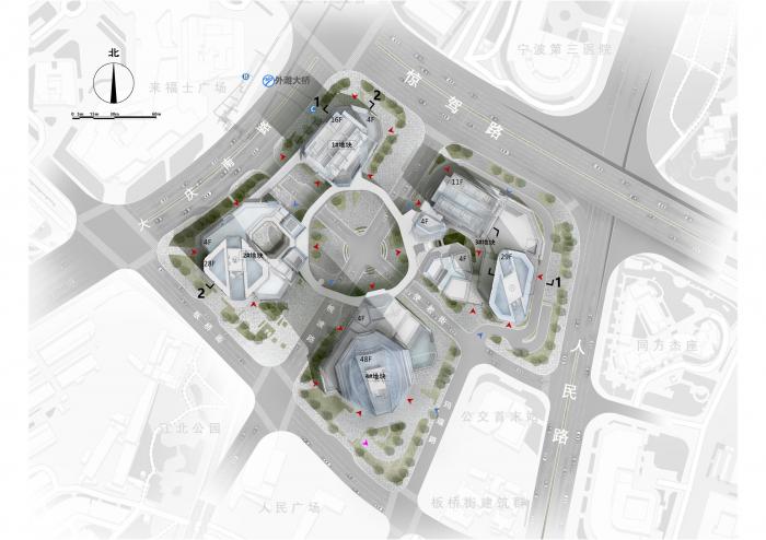 BIM建筑|宁波绿地中心:设计背后的故事 / 三益建筑设计 BIM建筑|宁波绿地中心:设计背后的故事 / 三益建筑设计