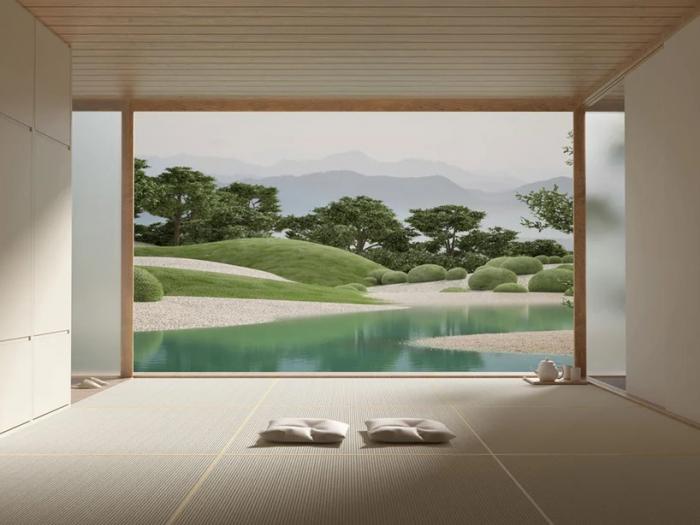 BIM建筑|Six N. Five构想的超现实主义日式花园场景 BIM建筑|Six N. Five构想的超现实主义日式花园场景