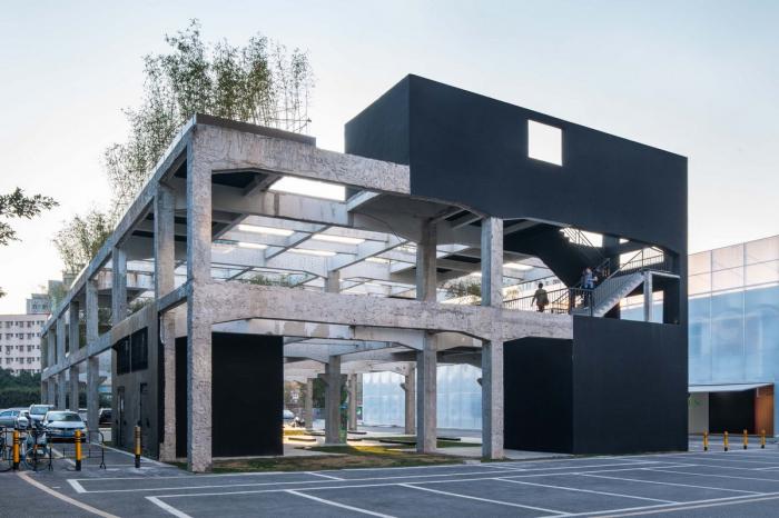 BIM建筑|桥头废墟花园 / 趣城工作室 BIM建筑|桥头废墟花园 / 趣城工作室