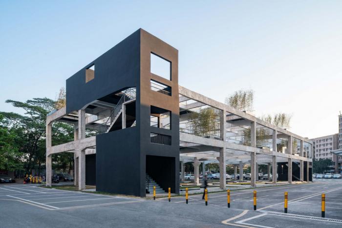 BIM建筑|桥头废墟花园 / 趣城工作室 BIM建筑|桥头废墟花园 / 趣城工作室
