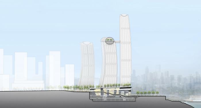 BIM建筑|城市封面级新地标——重庆来福士 / 萨夫迪建筑事务所 BIM建筑|城市封面级新地标——重庆来福士 / 萨夫迪建筑事务所