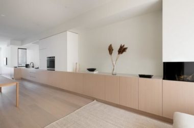 BIM建筑|波顿住宅:木质长橱柜贯通于细长空间 / StudioAC-BIM建筑网