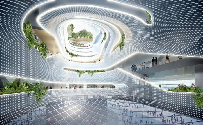 BIM建筑|中兴通讯深圳总部方案:“深圳潮” / 奥雷·舍人事务所 BIM建筑|中兴通讯深圳总部方案:“深圳潮” / 奥雷·舍人事务所