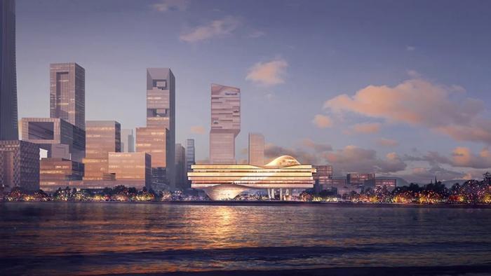 BIM建筑|中兴通讯深圳总部方案:“深圳潮” / 奥雷·舍人事务所 BIM建筑|中兴通讯深圳总部方案:“深圳潮” / 奥雷·舍人事务所