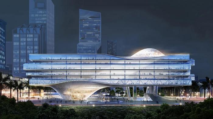 BIM建筑|中兴通讯深圳总部方案:“深圳潮” / 奥雷·舍人事务所 BIM建筑|中兴通讯深圳总部方案:“深圳潮” / 奥雷·舍人事务所