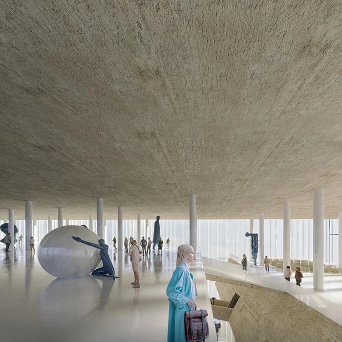 BIM建筑|飘在空间的白色“灯塔”:巴尼亚卢卡文化综合体 / Cosmos BIM建筑|飘在空间的白色“灯塔”:巴尼亚卢卡文化综合体 / Cosmos