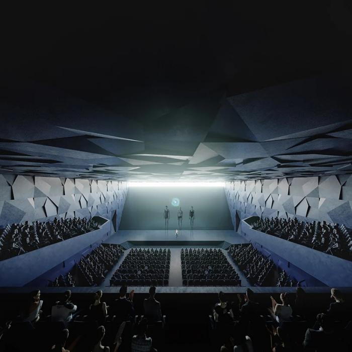 BIM建筑|飘在空间的白色“灯塔”:巴尼亚卢卡文化综合体 / Cosmos BIM建筑|飘在空间的白色“灯塔”:巴尼亚卢卡文化综合体 / Cosmos