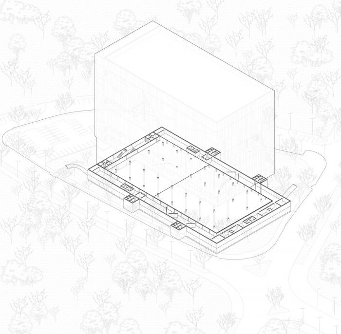 BIM建筑|飘在空间的白色“灯塔”:巴尼亚卢卡文化综合体 / Cosmos BIM建筑|飘在空间的白色“灯塔”:巴尼亚卢卡文化综合体 / Cosmos