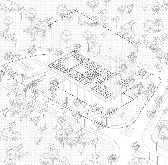 BIM建筑|飘在空间的白色“灯塔”:巴尼亚卢卡文化综合体 / Cosmos BIM建筑|飘在空间的白色“灯塔”:巴尼亚卢卡文化综合体 / Cosmos