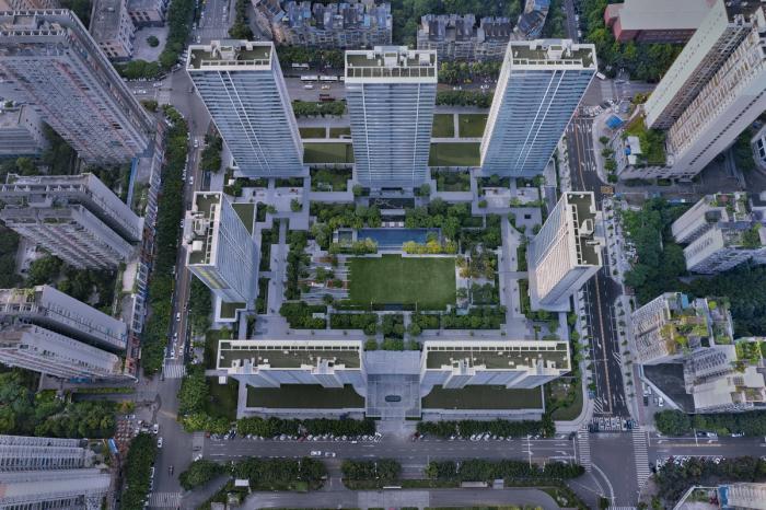 BIM建筑|无序中的秩序 ,重庆绿城蘭园 / gad BIM建筑|无序中的秩序 ,重庆绿城蘭园 / gad