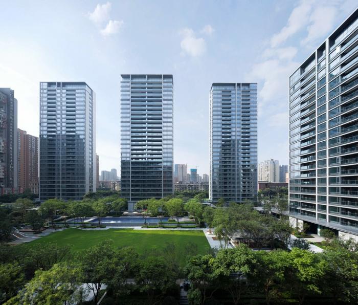 BIM建筑|无序中的秩序 ,重庆绿城蘭园 / gad BIM建筑|无序中的秩序 ,重庆绿城蘭园 / gad