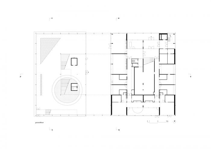 BIM建筑|比利时框架学校:一座活力社区公园 / Xaveer De Geyter Architects BIM建筑|比利时框架学校:一座活力社区公园 / Xaveer De Geyter Architects