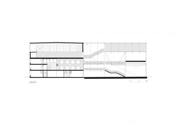 BIM建筑|比利时框架学校:一座活力社区公园 / Xaveer De Geyter Architects BIM建筑|比利时框架学校:一座活力社区公园 / Xaveer De Geyter Architects