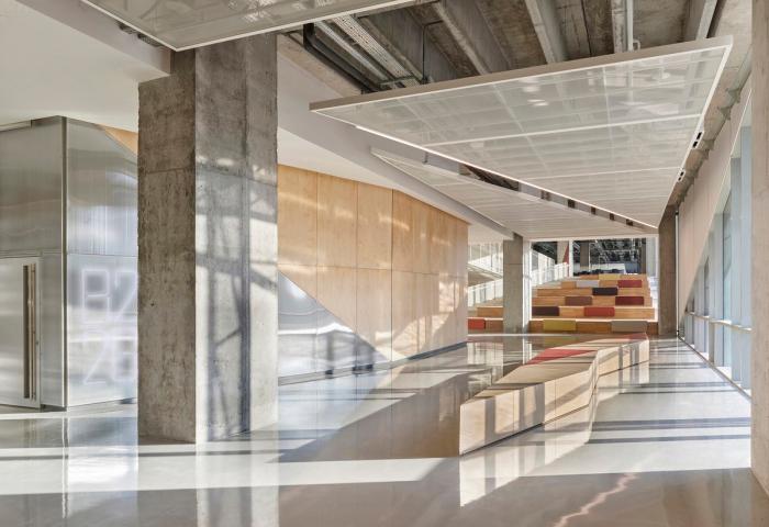 BIM建筑|沃兹耶因大学建筑与设计学院:“对角线”营造错动与平衡 / ARK-itecture BIM建筑|沃兹耶因大学建筑与设计学院:“对角线”营造错动与平衡 / ARK-itecture