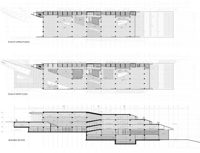 BIM建筑|沃兹耶因大学建筑与设计学院:“对角线”营造错动与平衡 / ARK-itecture BIM建筑|沃兹耶因大学建筑与设计学院:“对角线”营造错动与平衡 / ARK-itecture